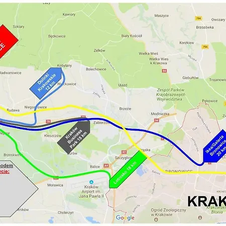 Krakowia Проживание в семье Krzeszowice